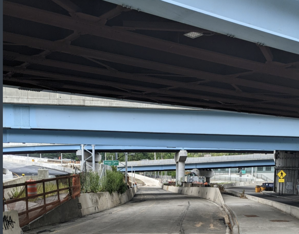 EYES ON THE STREET: New Kew Gardens Interchange Path Benefits Walkers, Bikers