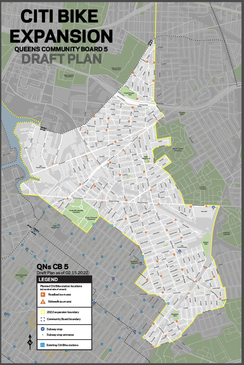The DOT plan from February. Why have these stations not been activated yet? Photo: DOT