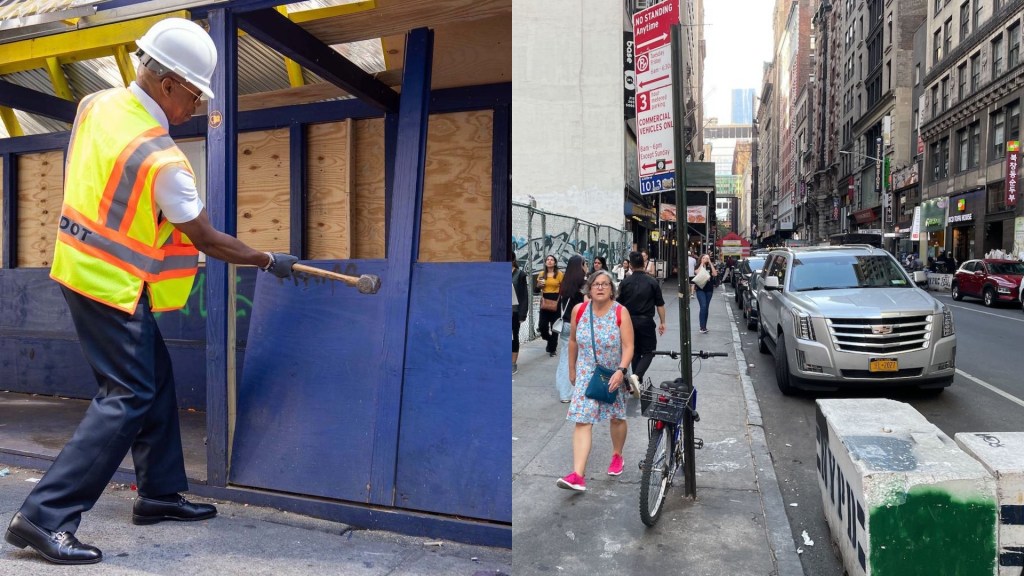 NYC Transforms Site of Award-Winning Outdoor Dining Space Into Street Parking