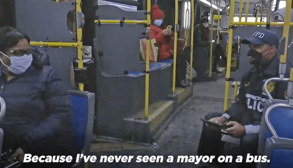 Tuesday’s Headlines: Mayor on a Bus and an Old Lady Yelling at Us Edition