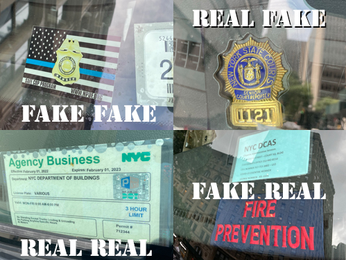 A panoply of placards.