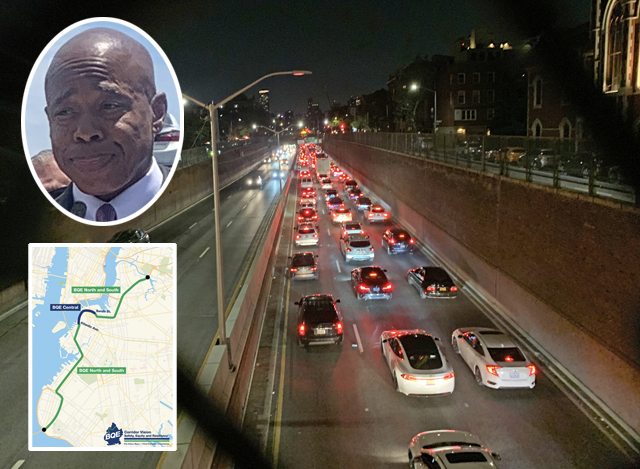 Adams Says He Wants a Better BQE — And Kicks Off a Years- or Decade-Long Process to Get There