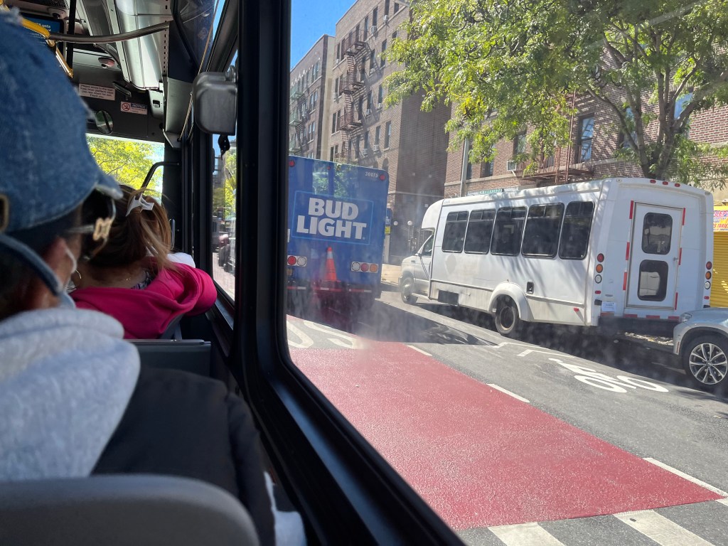 EYES ON THE STREET: A Bronx Bus Lane that Underwhelms