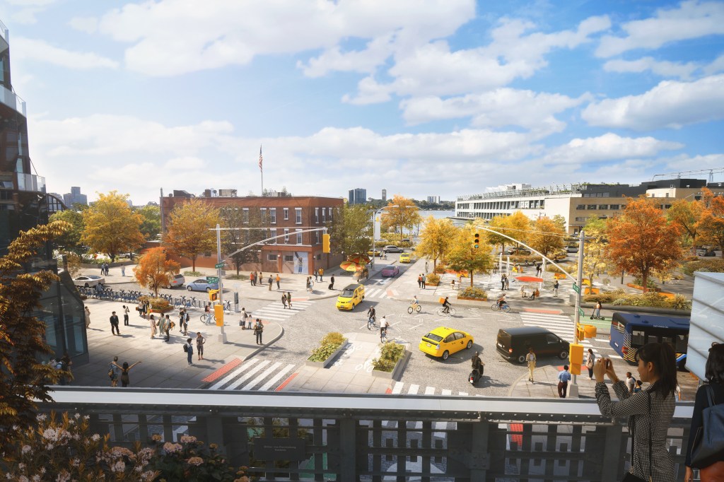Meatpacking BID Plans Pedestrian ‘Oasis’ Near Hudson River