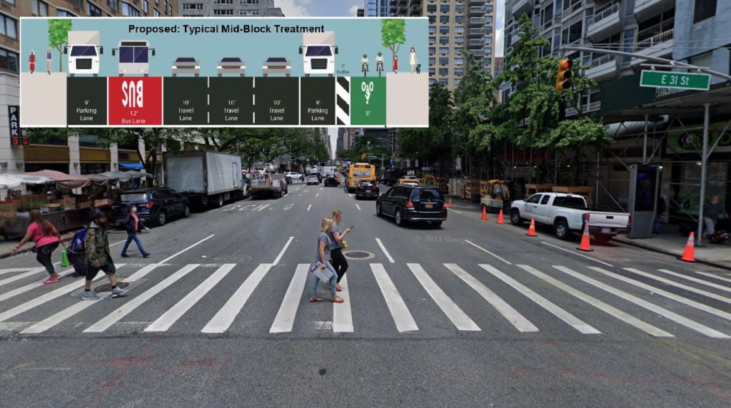 Advocates Like (But Don’t Love) the DOT’s Third Ave. Redesign