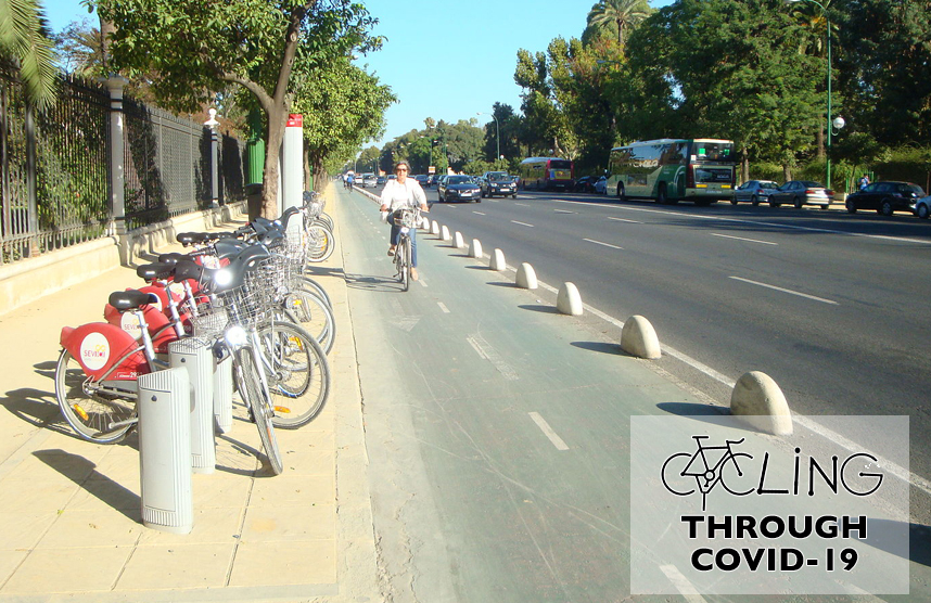 Cycling Through COVID-19: Barcelona and Seville