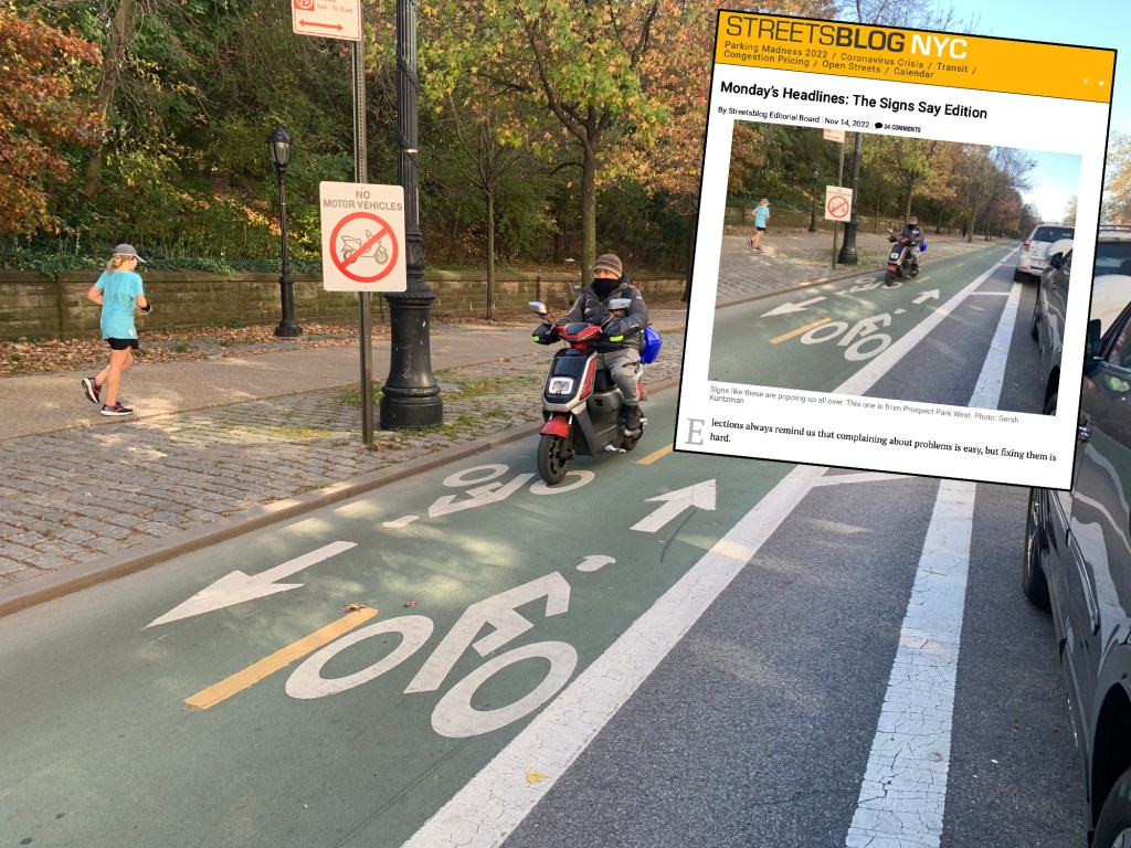 Tuesday’s Headlines: Signs Say No Edition