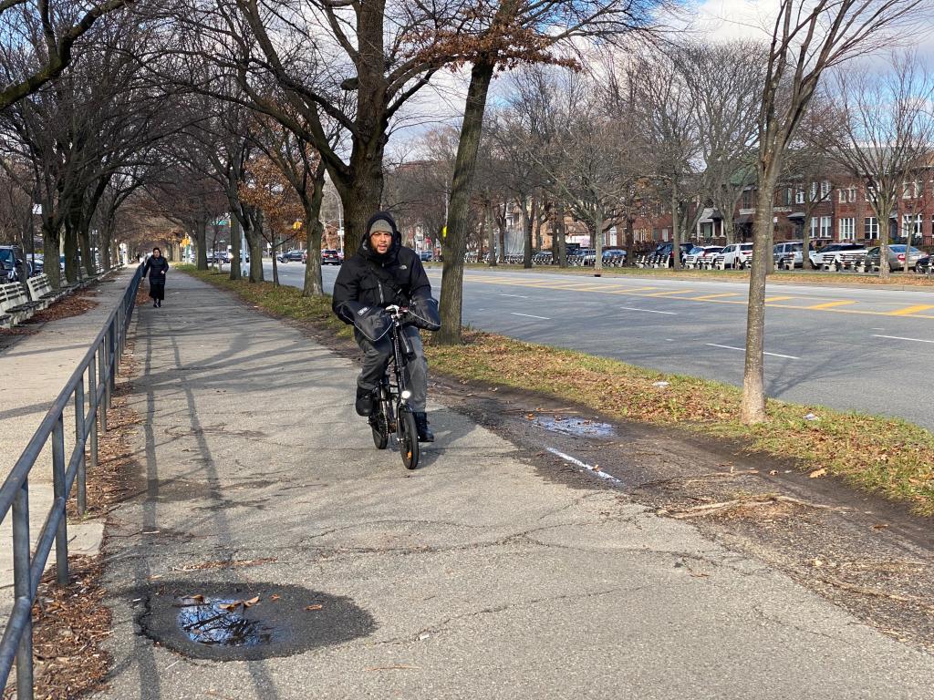 EYES ON THE STREET: Ocean Parkway Remains A Cracked Ruin As Parks Dept. Delays
