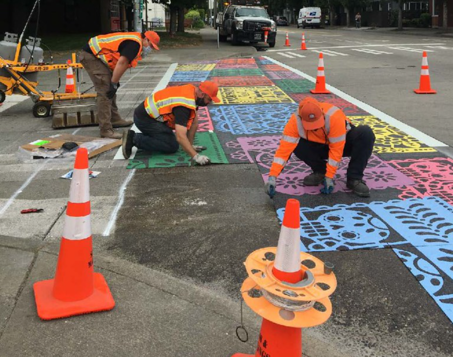 Steal This Idea: Cincinnati Hires In-House Crew To Build Pedestrian Infrastructure