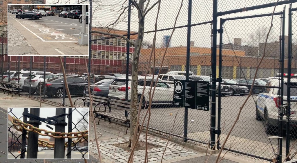 SPACE HOGS: NYPD Cops Seize Clinton Hill Playground — Again!