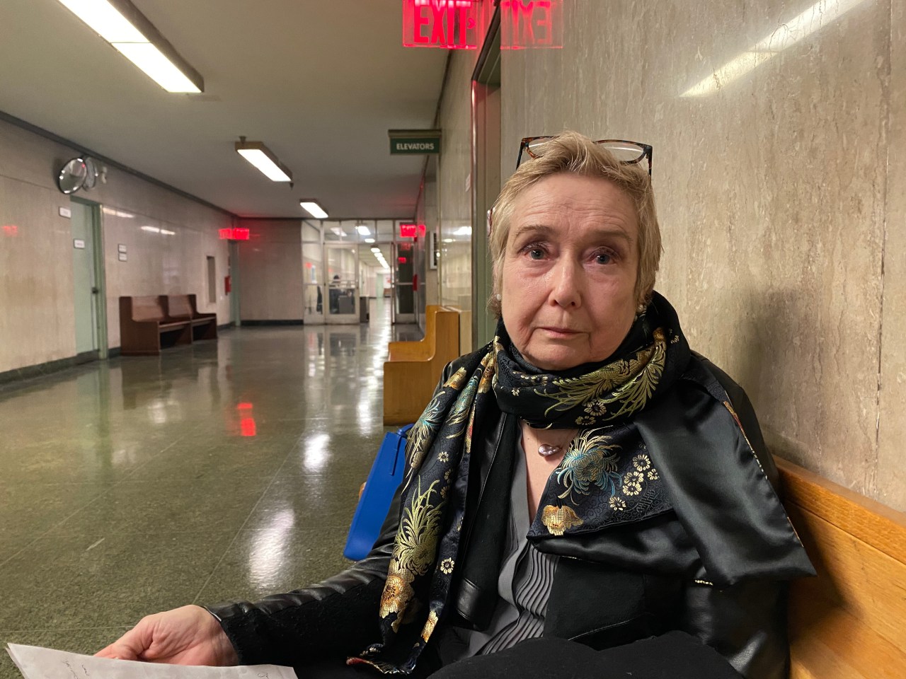 Christopher Brimer, Jeffrey Williamson's widow, said she was shocked and stunned by the defense for casting blame on her husband who was run over by a postal truck driver in 2021. Photo: Kevin Duggan