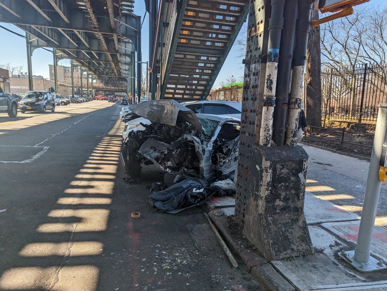 We're sure the MTA appreciates the NYPD's neighborliness here...