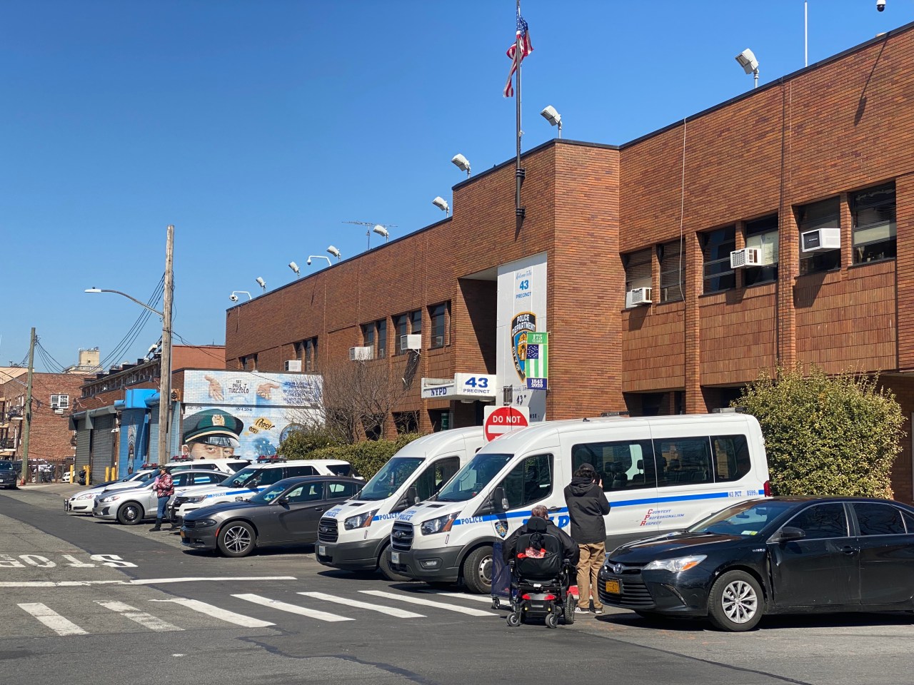 The 43rd Precinct's station house on Story Avenue. Photo: Kevin Duggan