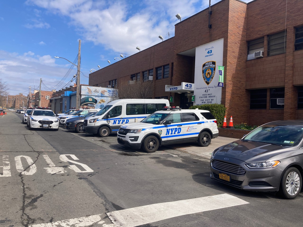 The 43rd Precinct house.