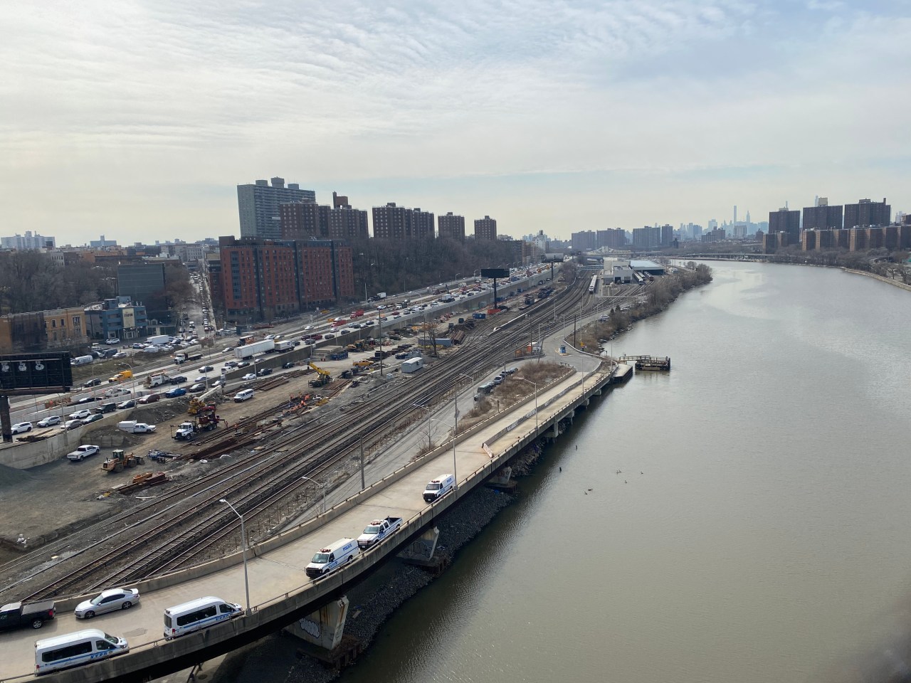 The Highbridge Yard seen from the High Bridge. Photo: Kevin Duggan