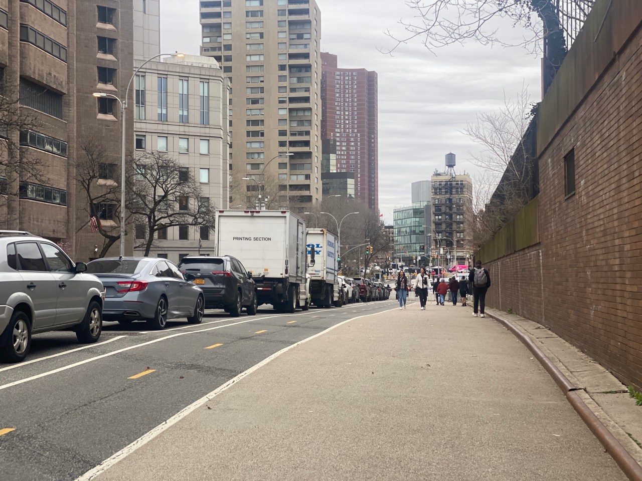 These pedestrian and bike paths opened in 2018. Photo: Kevin Duggan