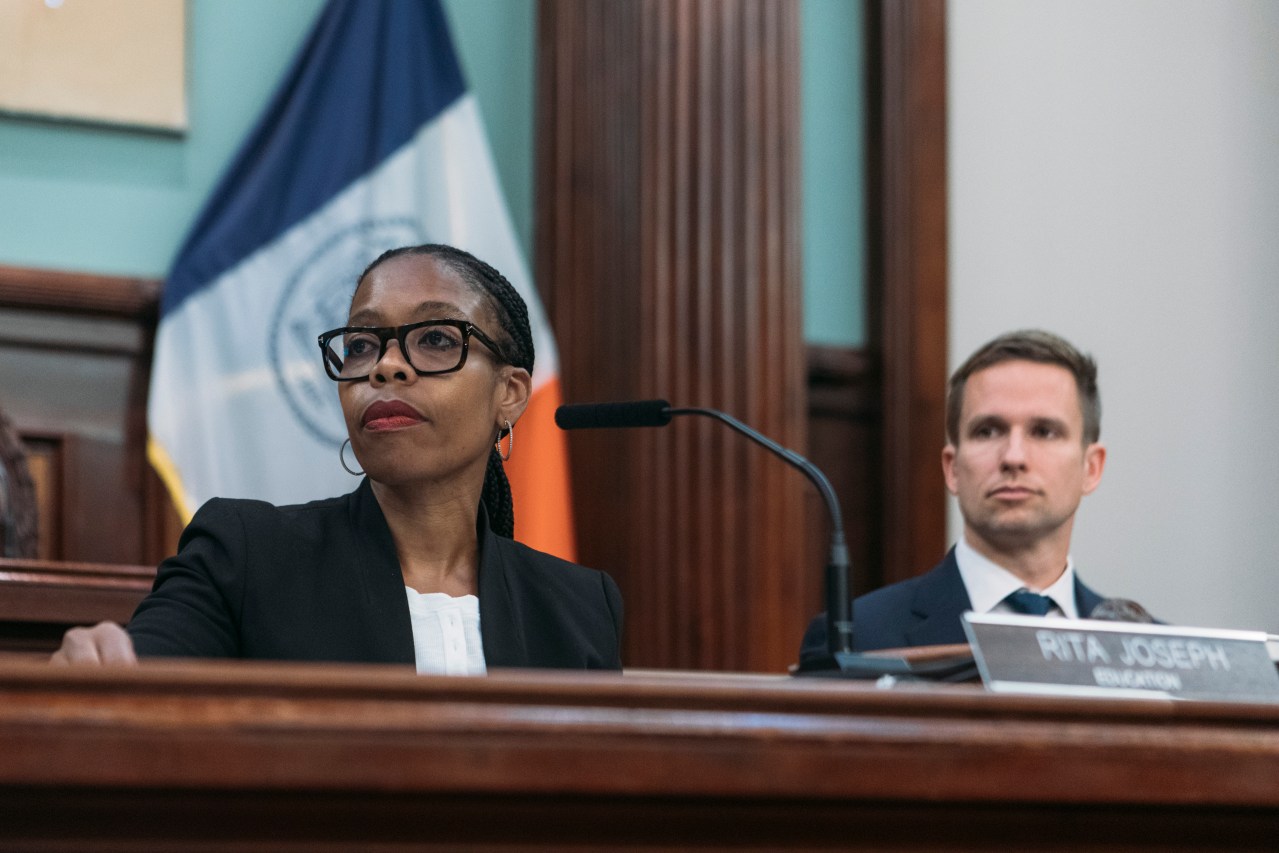 Flatbush Council Member Rita Joseph wants DOT to double up on bike lane miles. Photo: Emil Cohen/NYC Council