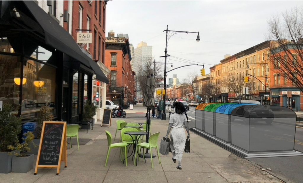 Vanderbilt Avenue Open Street Could Be Model for Trash Containerization: Report