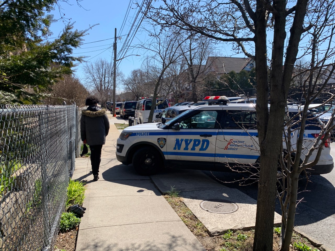 This was a car left by a cop on a pizza run.