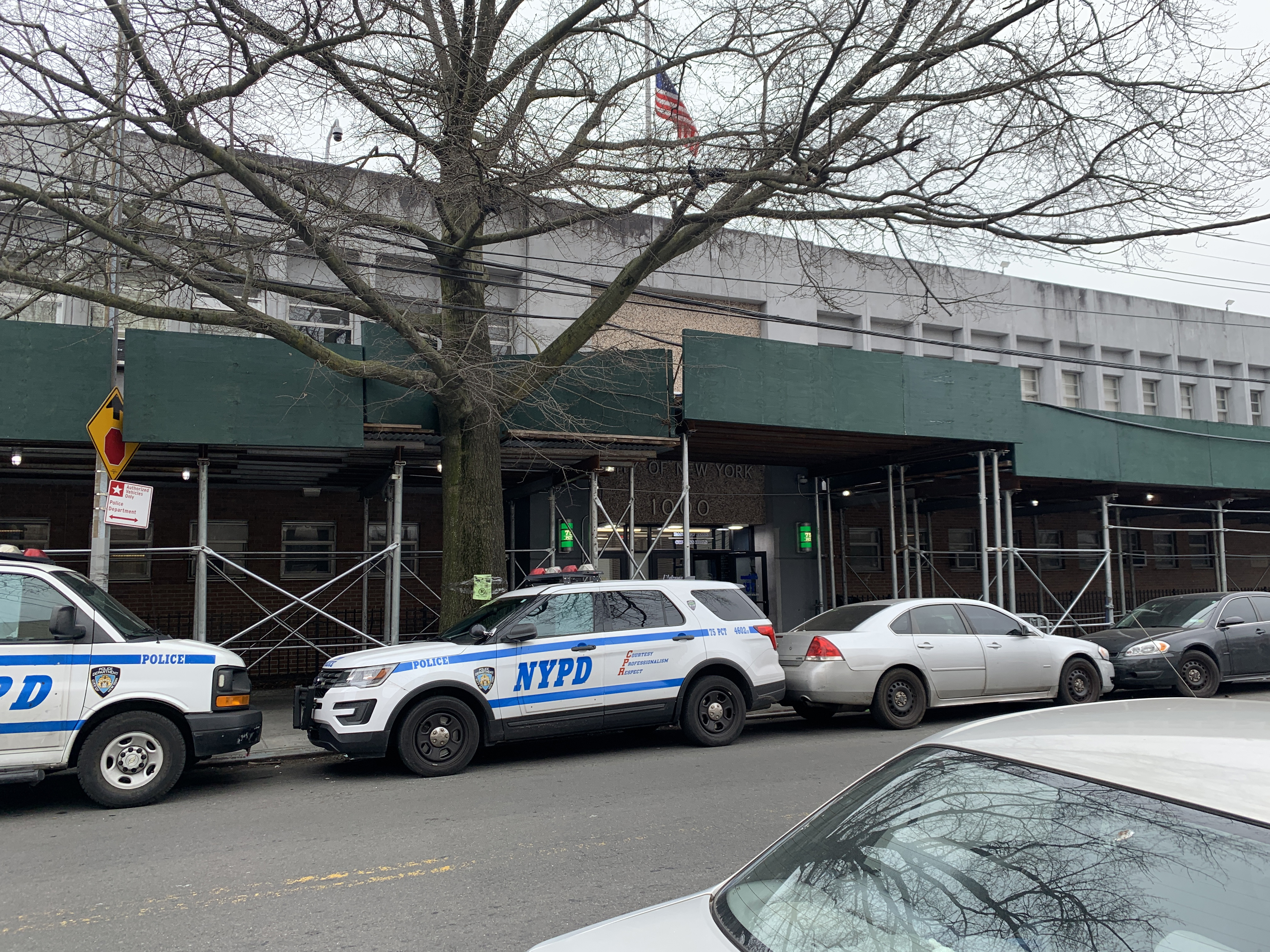 Check out how many cars are going the wrong way.