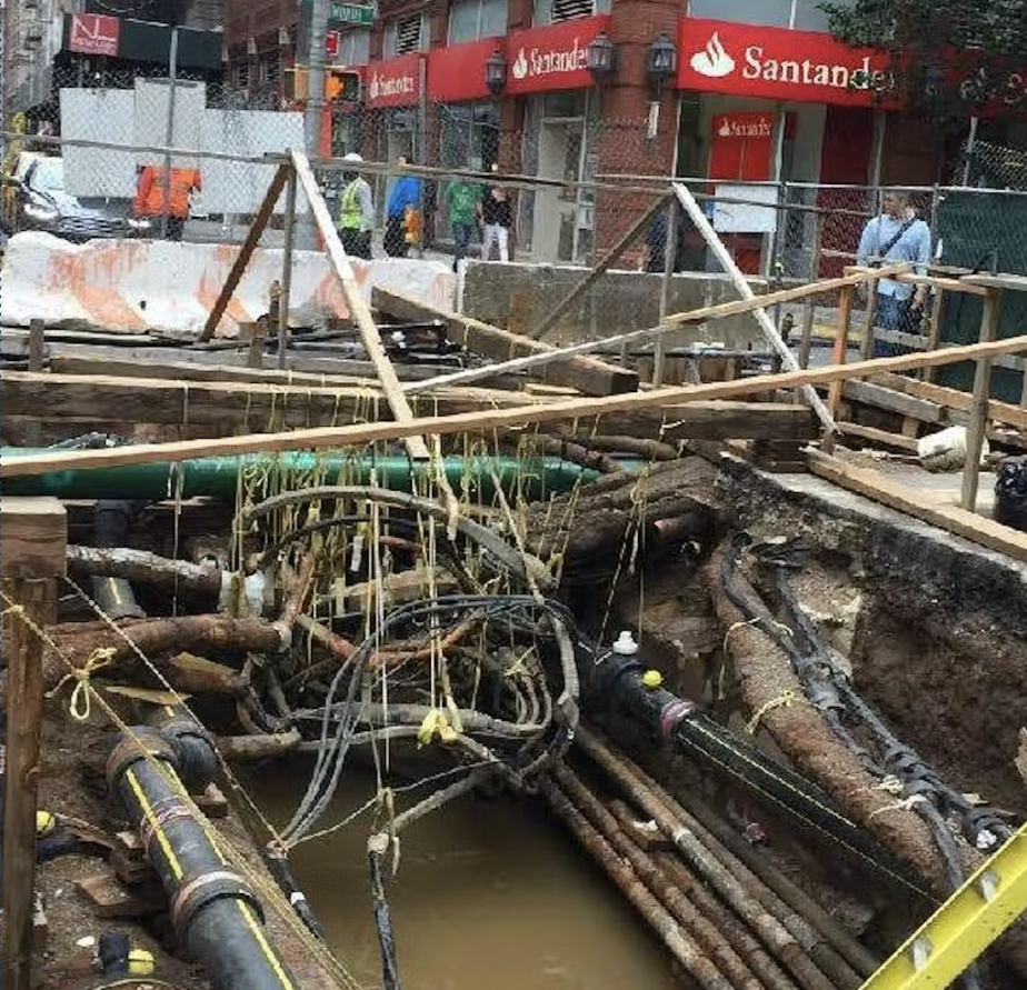 What the right-of-way looks like underneath. Photo: RPA