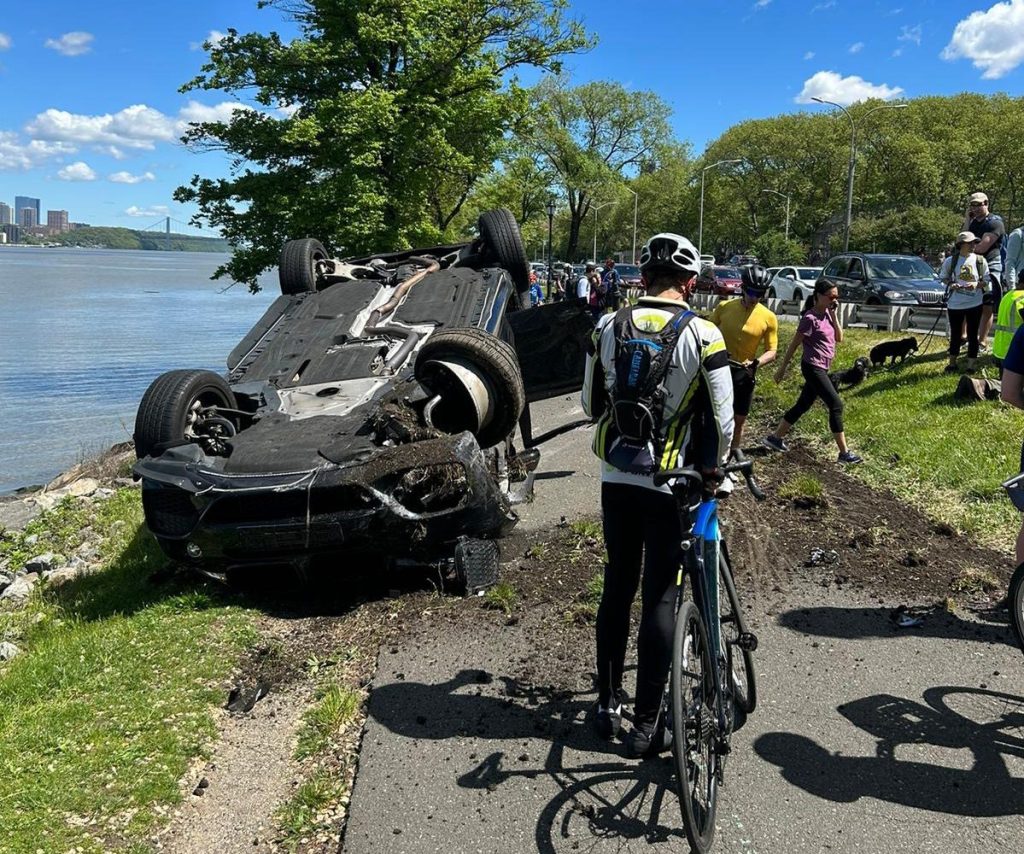 Wednesday’s Headlines: 18-Year-Old Driver Flips BMW onto the Greenway Edition