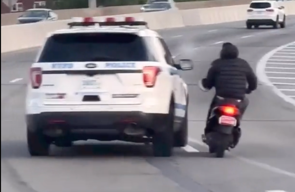 Thursday’s Headlines: Is This Cop Trying To Kill This Moped Rider?