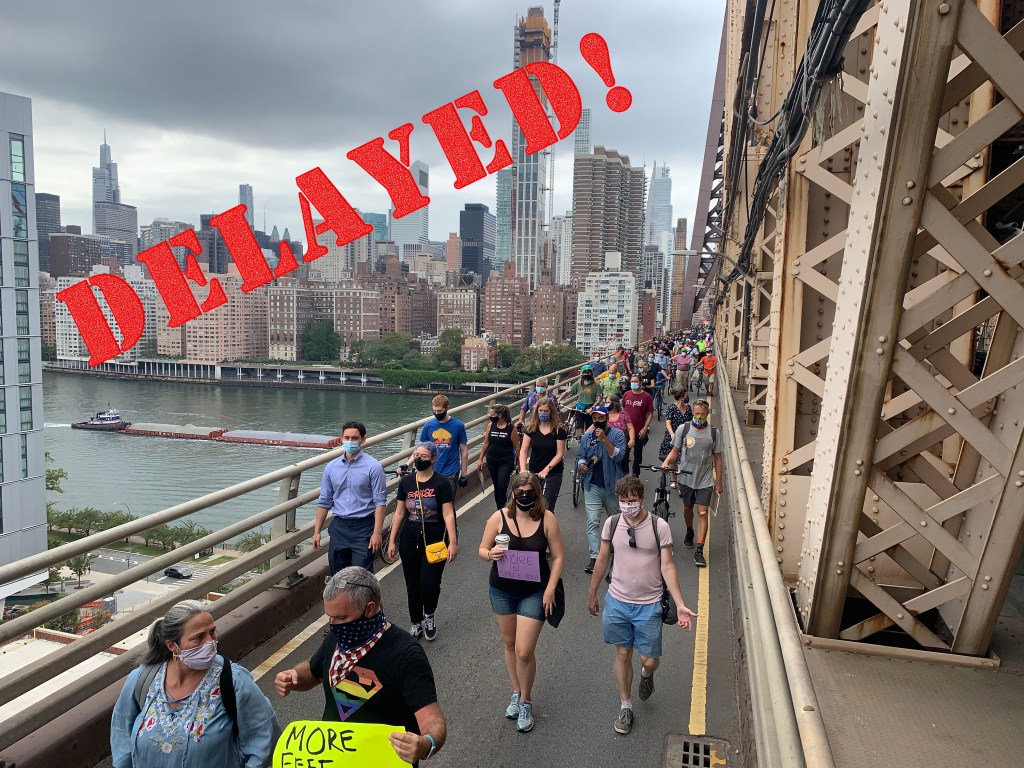 Not Again: Queensboro Bridge Pedestrian Path Delayed Til ‘Mid-2024’