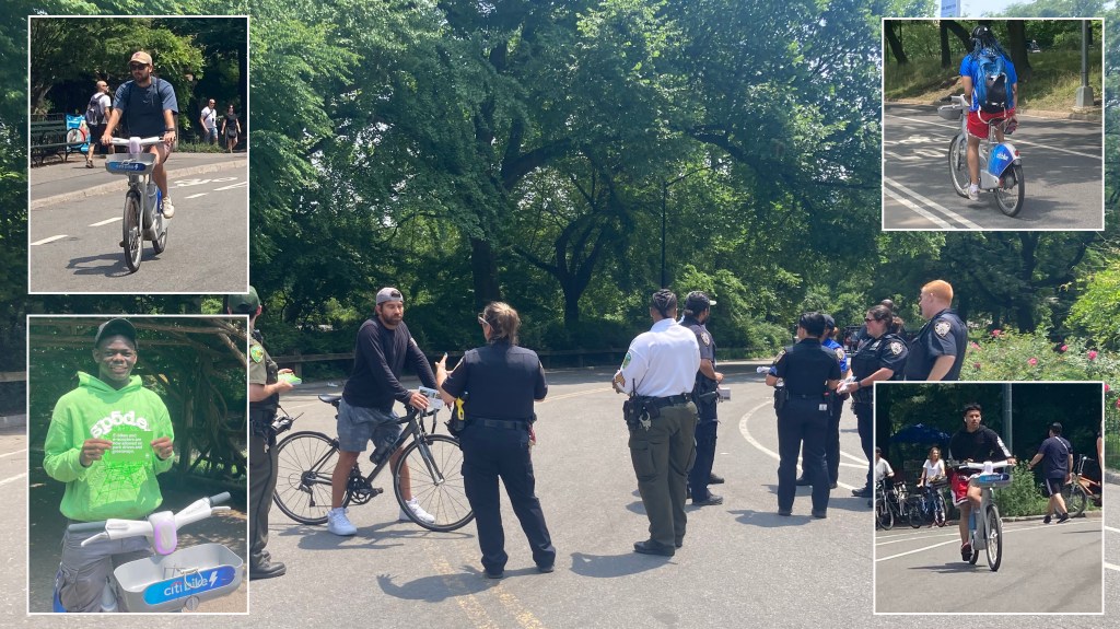 Cheers, Jeers Greet First Day of City’s Pilot to Allow E-Bikes in Parks