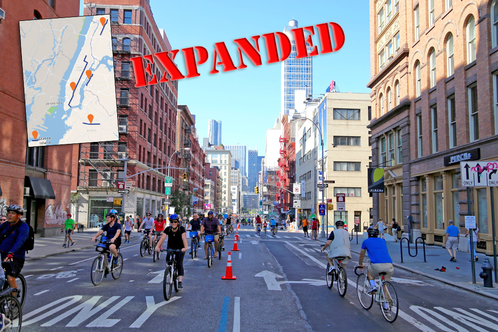 Summer Streets Expands to All Boroughs; Still Ends Early, Though