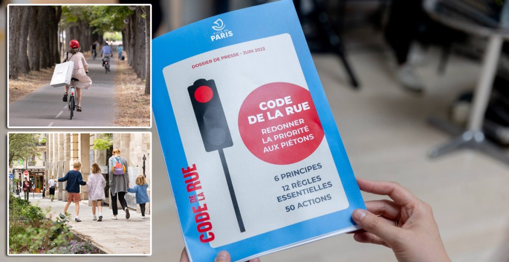 Paris Mayor Enters Fray Between E-Bikes and Pedestrians — By Fighting Drivers