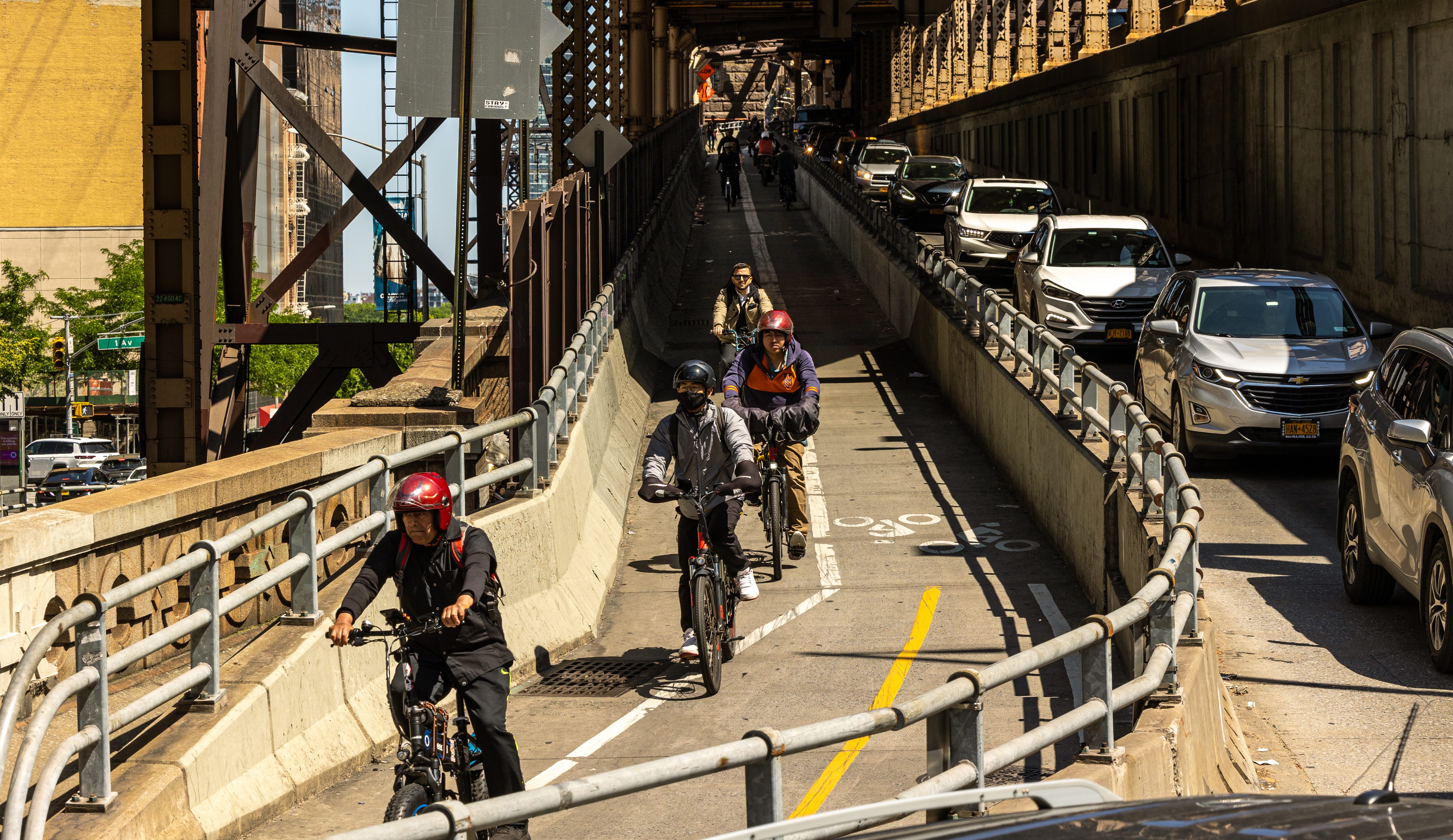 queensborough tobacco road StuckAtDOT: Queensboro Pedestrian Path Delayed Again — This Time Until  Winter