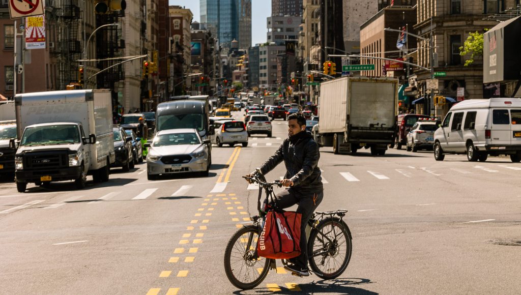City Wants Delivery Giants to Give Workers Safe Batteries and Bikes — and Take Dangerous Ones Off the Street