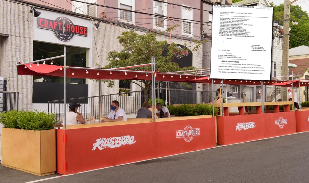 BREAKING: There’s a New Lawsuit to End Outdoor Dining