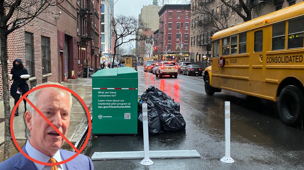 Sanitation Ends Hells Kitchen Containerized Trash Pickup Pilot Early
