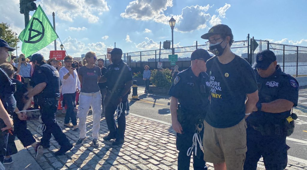 HELL-IPORT: Climate Protesters Arrested For Blocking Blade Landing Pad