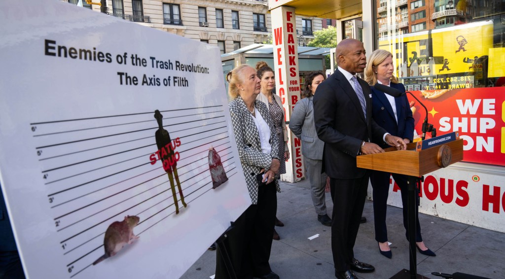 Adams Expands Trash Containerization, But Bins Will Still Crowd Pedestrian Space