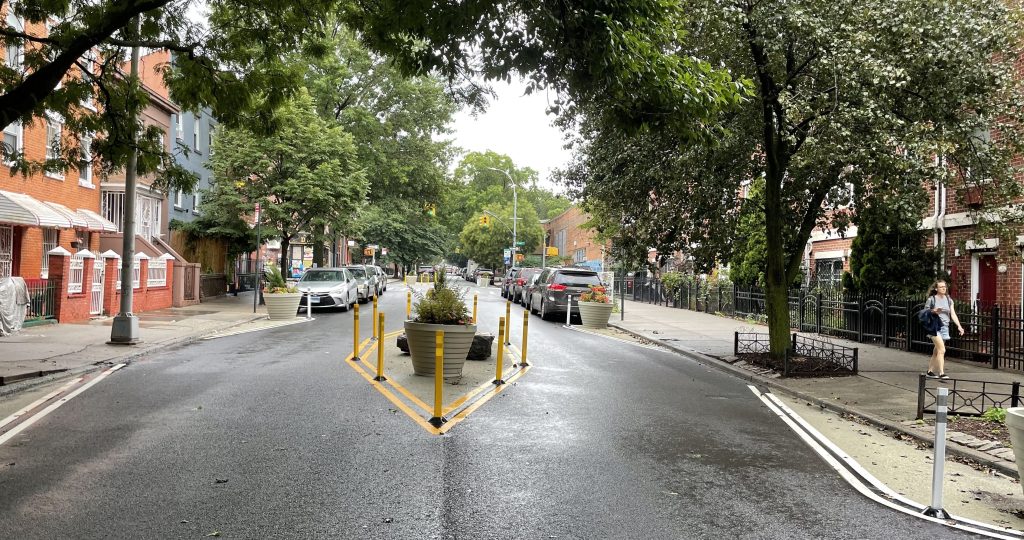 Another Flip-Flop: City Hall Allegedly Pauses Almost-Done Underhill Ave. Bike Boulevard