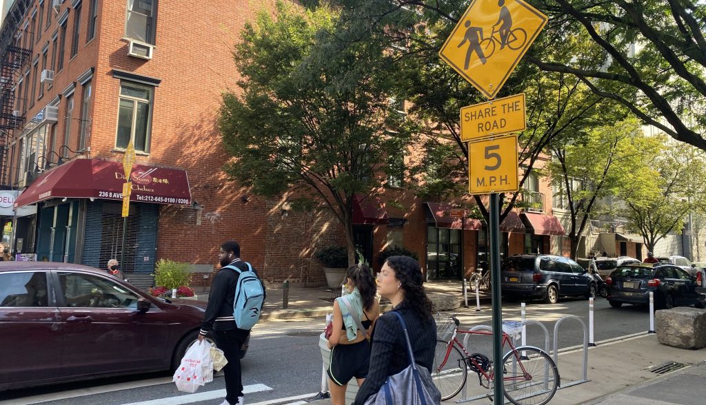 EYES ON THE STREET: Drivers Dominate Former W. 22nd Open Street