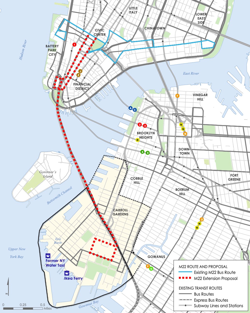 Red Hook Push for Bus to Manhattan Grows as MTA Eyes 'Options ...