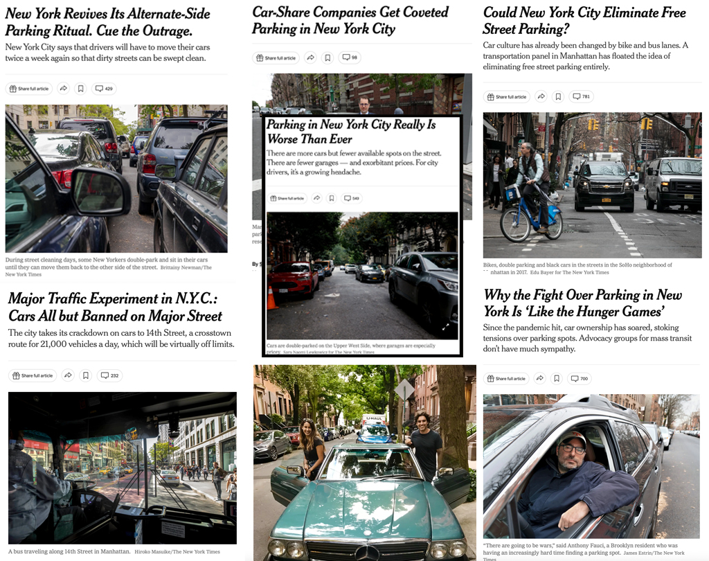Tuesday’s Headlines: More Pro-Car Garbage from the Times Edition