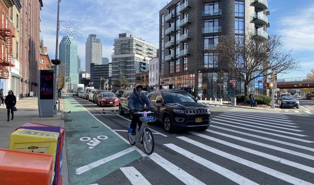 Eyes on the Street: Long Island City Bike Lanes Are a Good Start — But More Needed