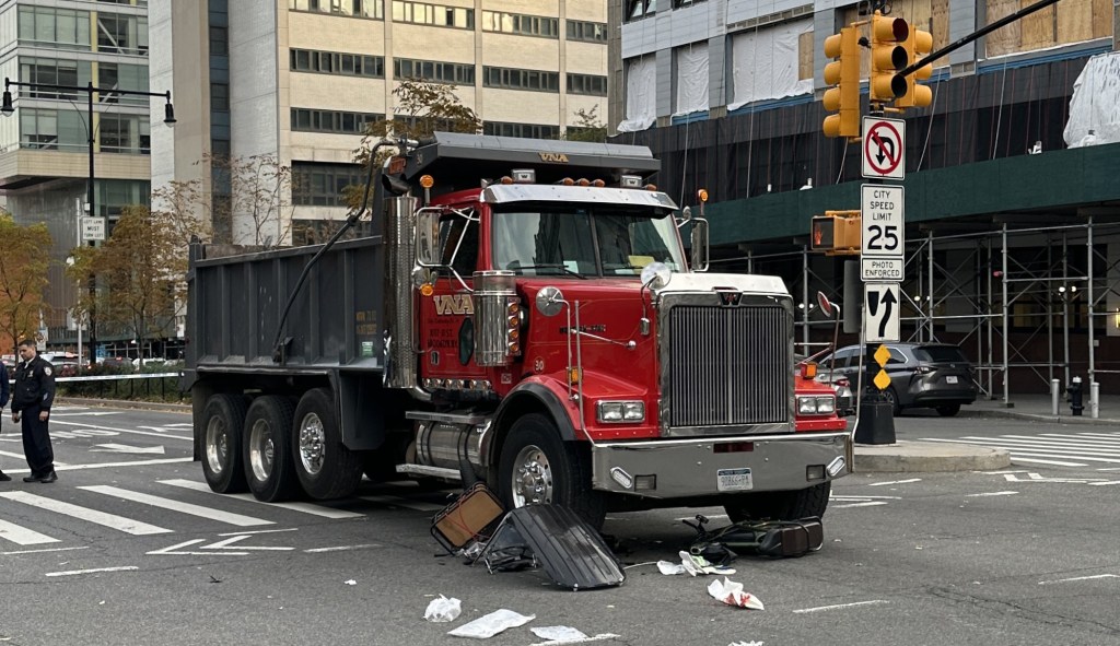 Update: Bike Rider Critically Injured by Dump Truck Driver in Downtown Brooklyn
