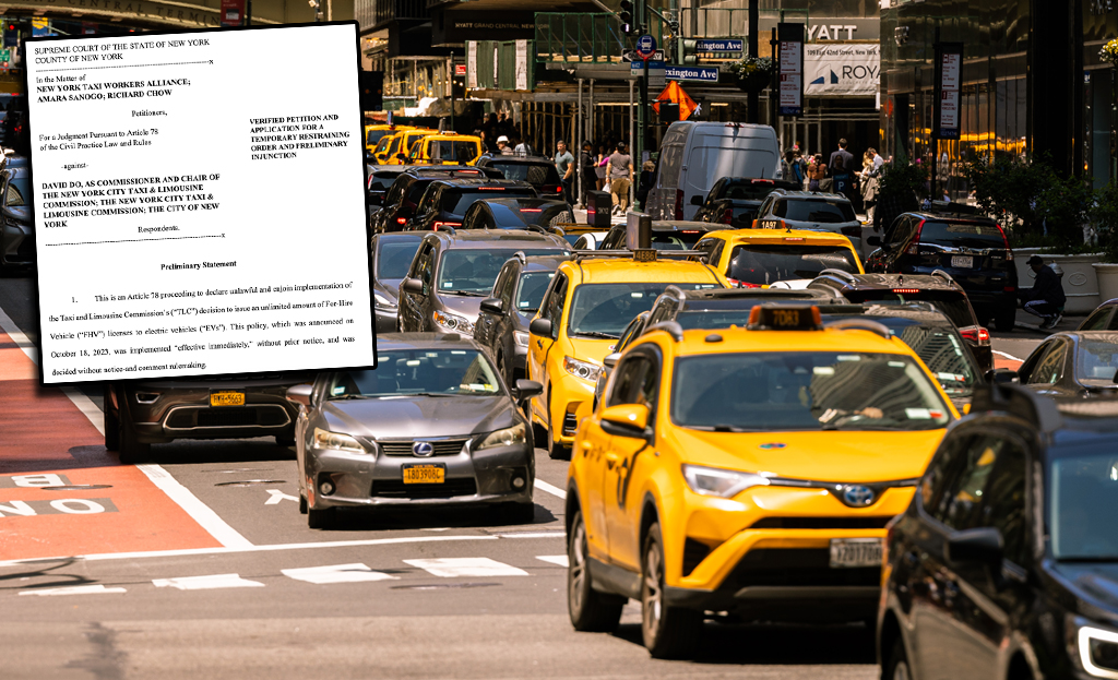 Limitless E-Ubers and E-Lyfts Will Hurt Traffic, Air, People: Suit