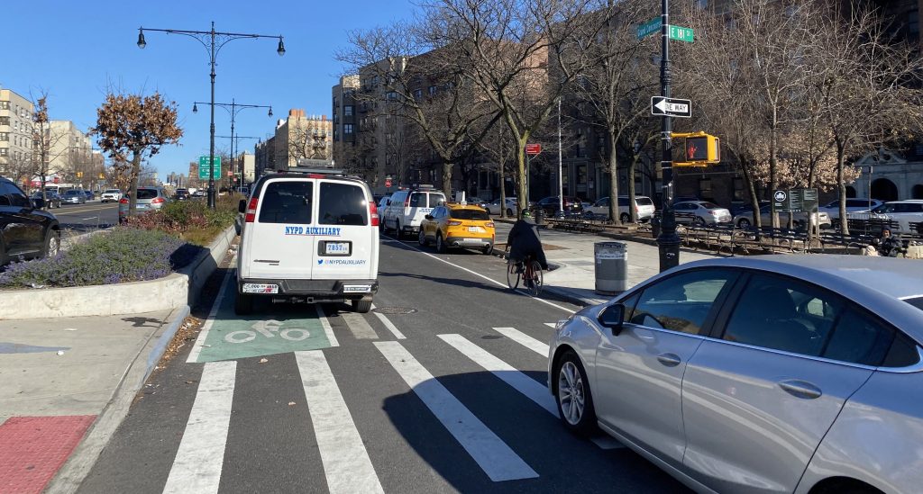 Costly ‘Mountable’ Bike Lanes on Grand Concourse Have Failed — Yet City Plans More of Them on Queens Blvd.
