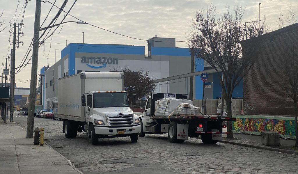 Red Hook’s Traffic is One-Fifth Trucks, Vans As More Warehouses Arrive
