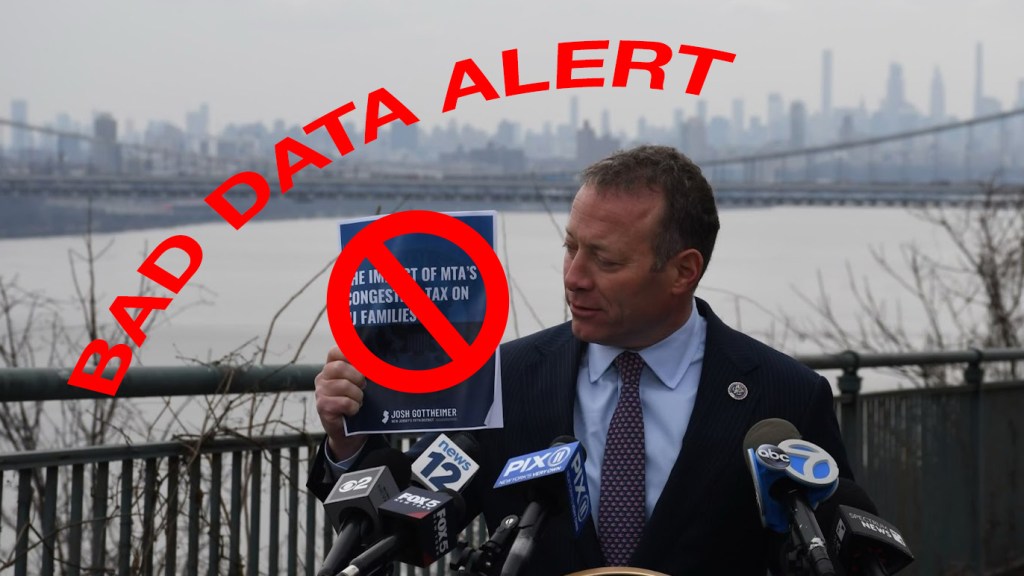 Top New Jersey Congestion Pricing Foe Hasn’t Done His Homework