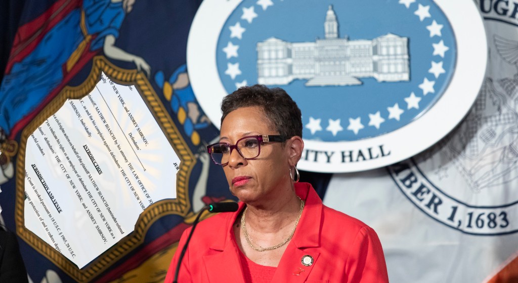 Council Speaker Adams Says She’ll Consider Suing Mayor Adams over Streets Master Plan Failures