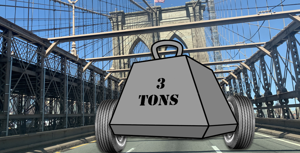 Mega-Cars Violate Brooklyn Bridge Weight Ban with Impunity