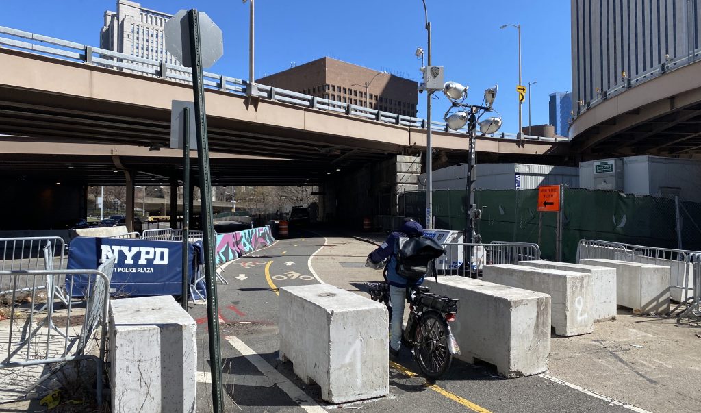 DOT Unveils First Step for Park Row Redesign